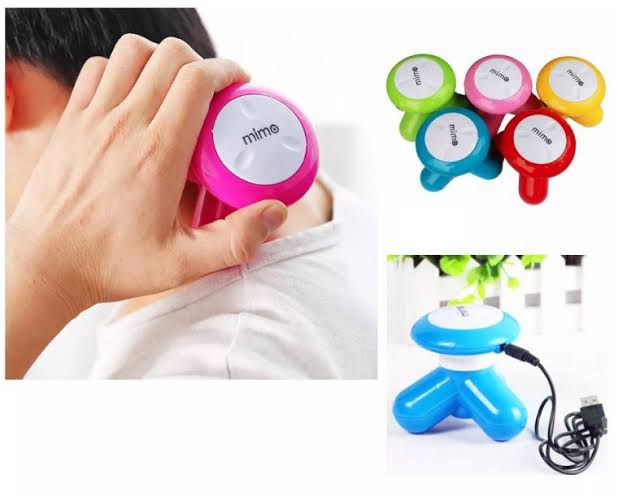 Mini Electric Full Body Massager Tool for Muscle Relief and Blood Circulation