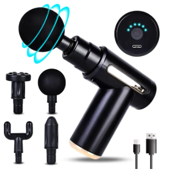 Blue Idea Multipurpose Professional Massage Gun – Deep Tissue Muscle Massager